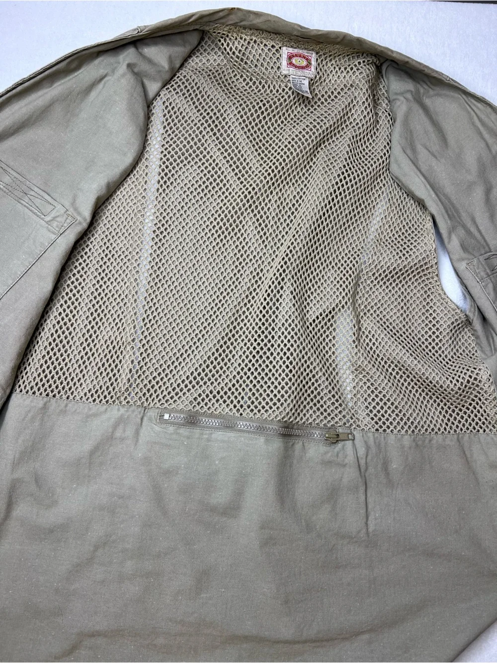 Vintage Banana Republic Safari Utility Vest Men’s Large Multi Pocket Fishing